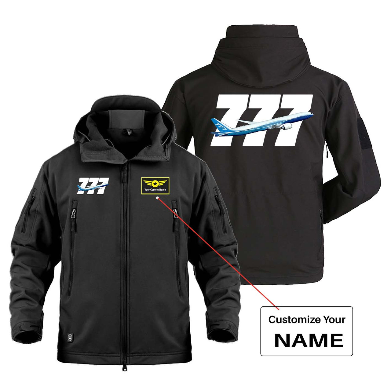 Super Boeing 777 Designed Military Jackets (Customizable)