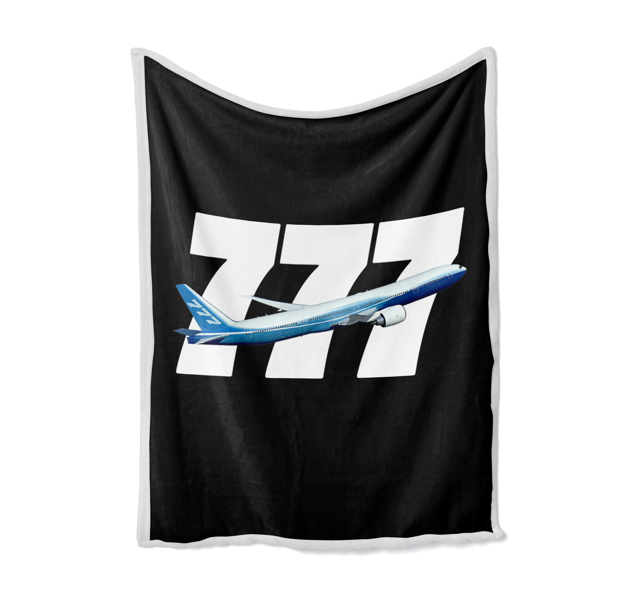 Super Boeing 777 Designed Bed Blankets & Covers