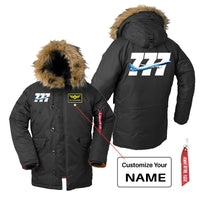 Thumbnail for Super Boeing 777 Designed Parka Bomber Jackets