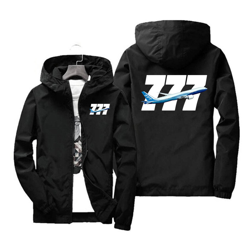 Super Boeing 777 Designed Windbreaker Jackets