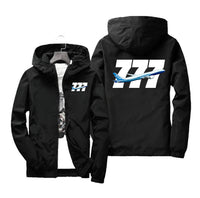 Thumbnail for Super Boeing 777 Designed Windbreaker Jackets