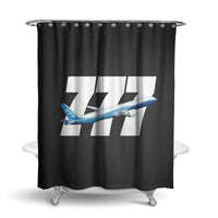 Thumbnail for Super Boeing 777 Designed Shower Curtains