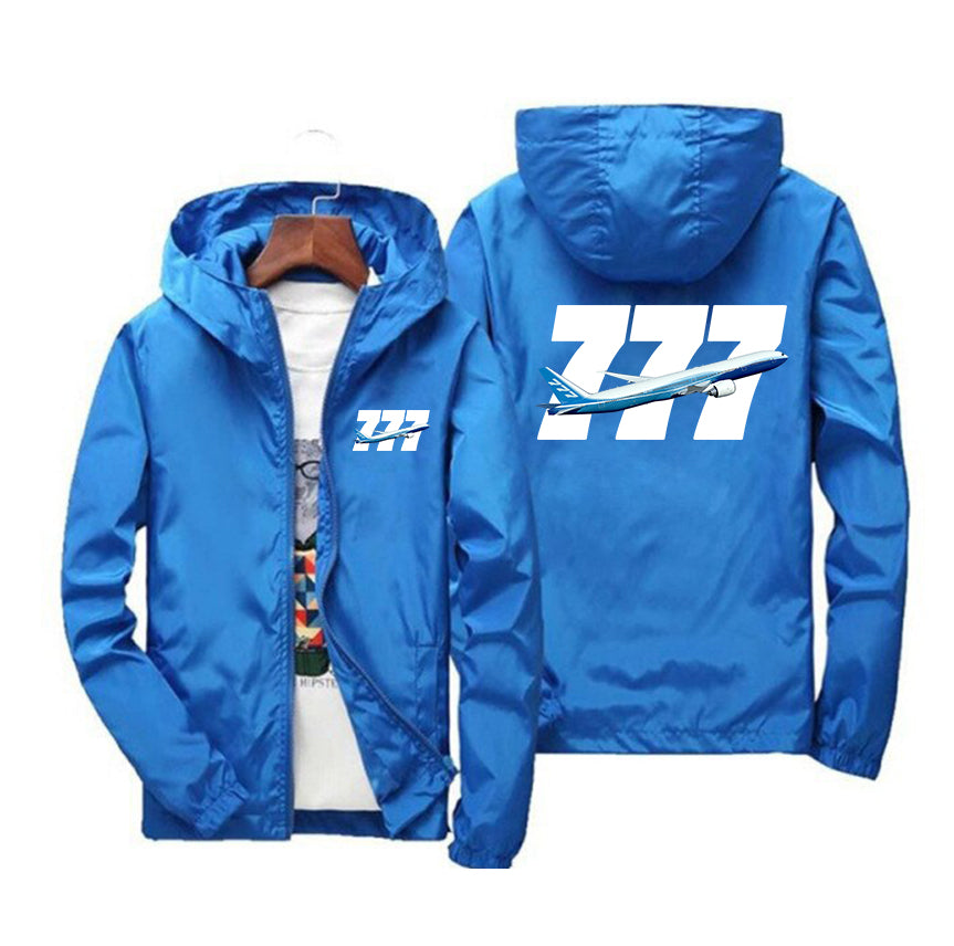 Super Boeing 777 Designed Windbreaker Jackets