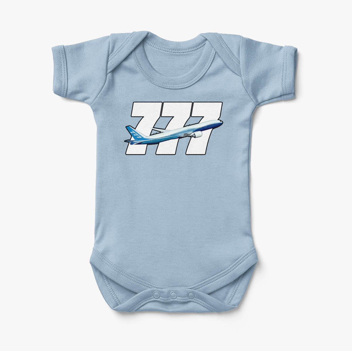 Super Boeing 777 Designed Baby Bodysuits