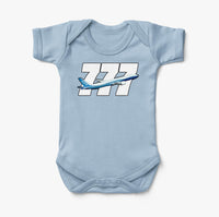 Thumbnail for Super Boeing 777 Designed Baby Bodysuits