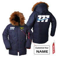 Thumbnail for Super Boeing 777 Designed Parka Bomber Jackets