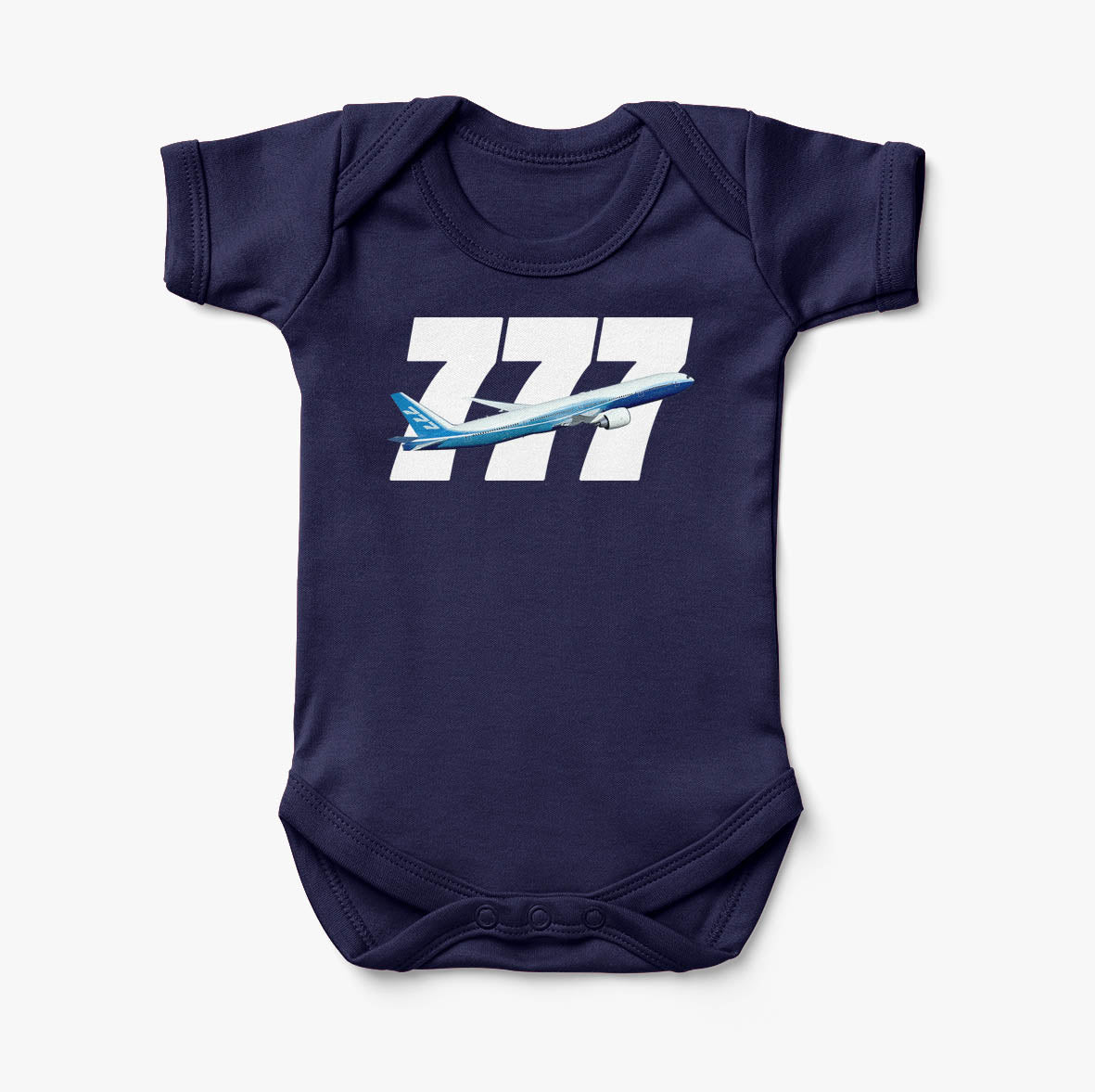 Super Boeing 777 Designed Baby Bodysuits