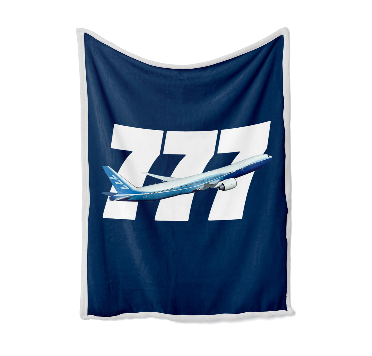 Super Boeing 777 Designed Bed Blankets & Covers