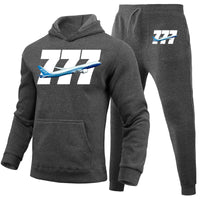 Thumbnail for Super Boeing 777 Designed Hoodies & Sweatpants Set
