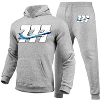 Thumbnail for Super Boeing 777 Designed Hoodies & Sweatpants Set