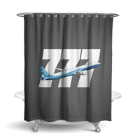 Thumbnail for Super Boeing 777 Designed Shower Curtains
