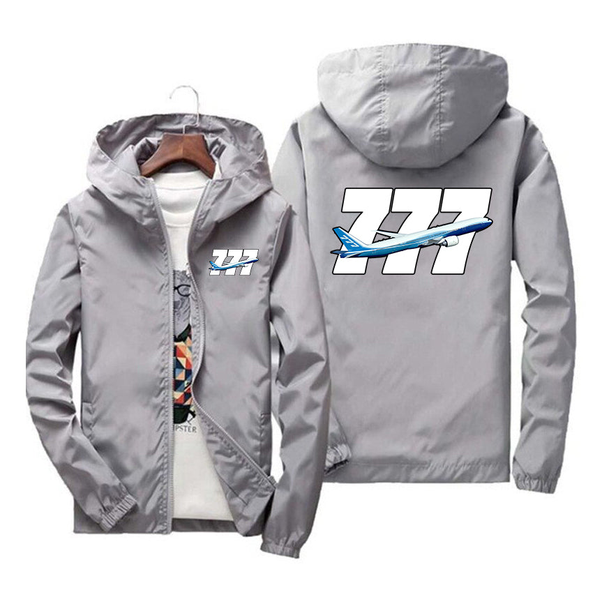Super Boeing 777 Designed Windbreaker Jackets
