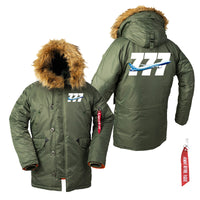 Thumbnail for Super Boeing 777 Designed Parka Bomber Jackets