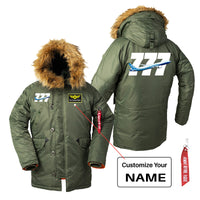 Thumbnail for Super Boeing 777 Designed Parka Bomber Jackets