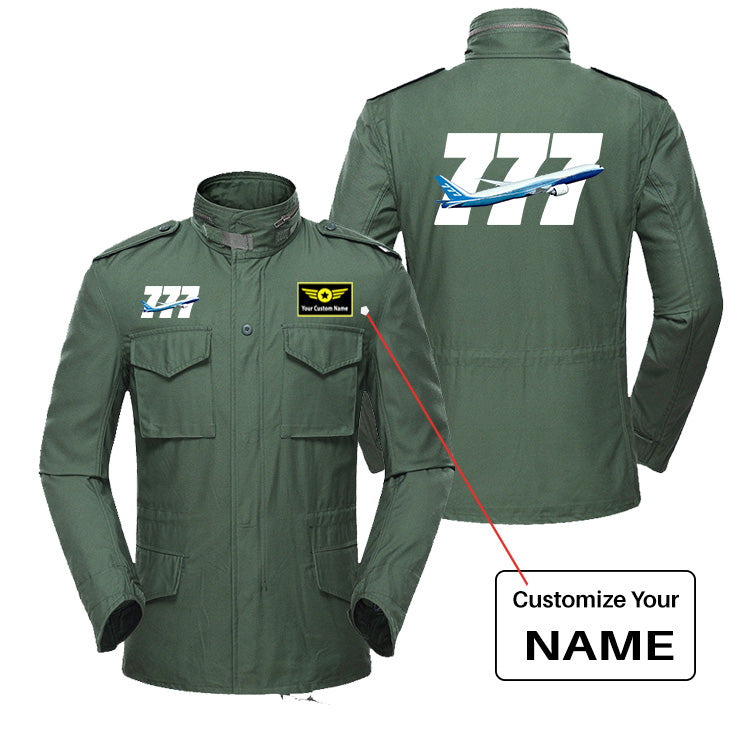 Super Boeing 777 Designed Military Coats