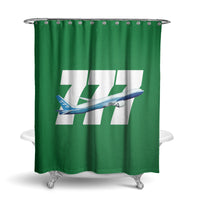 Thumbnail for Super Boeing 777 Designed Shower Curtains