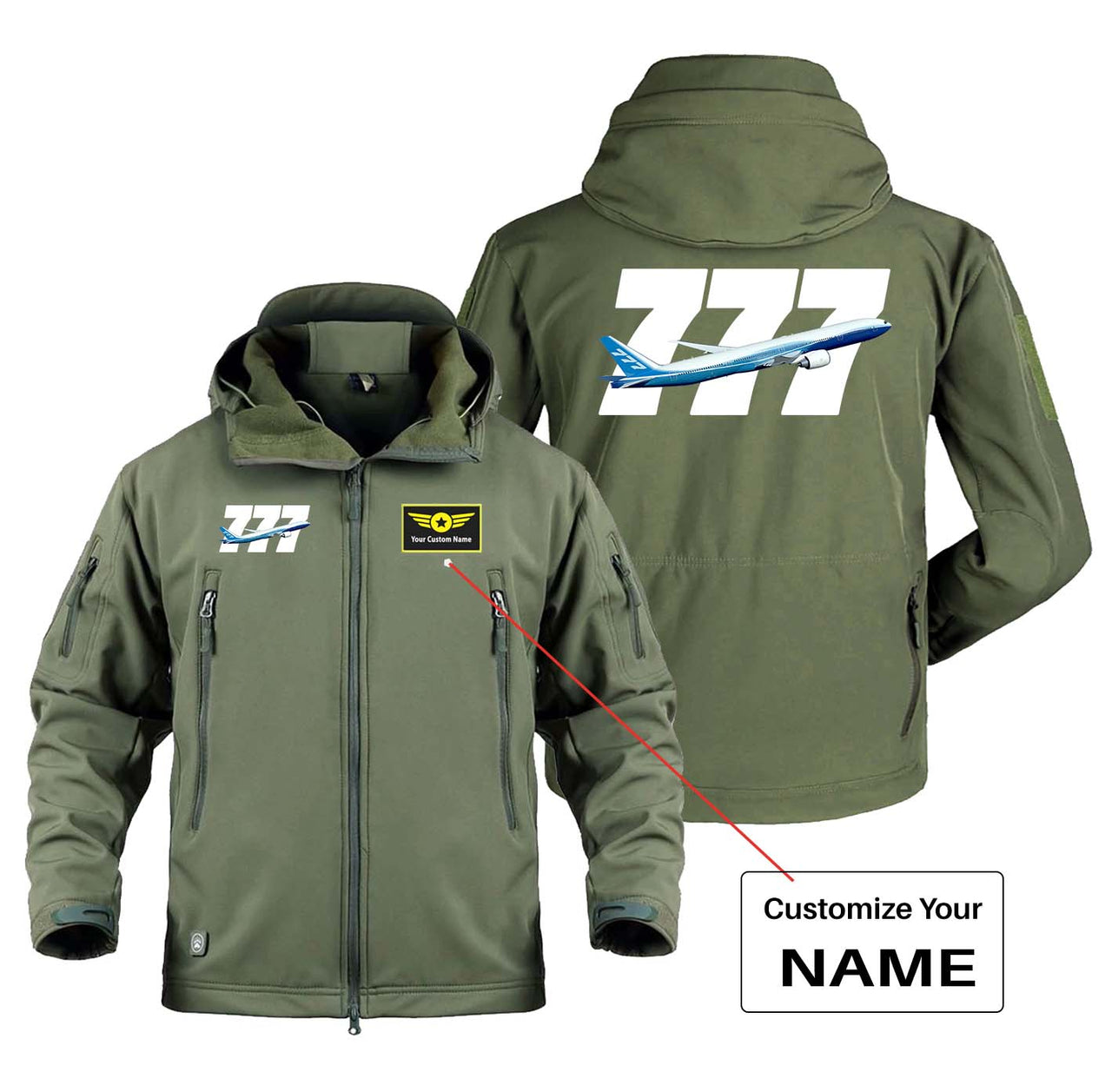 Super Boeing 777 Designed Military Jackets (Customizable)