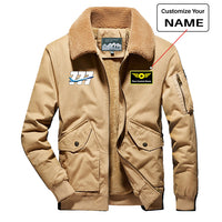 Thumbnail for Super Boeing 777 Designed Thick Bomber Jackets