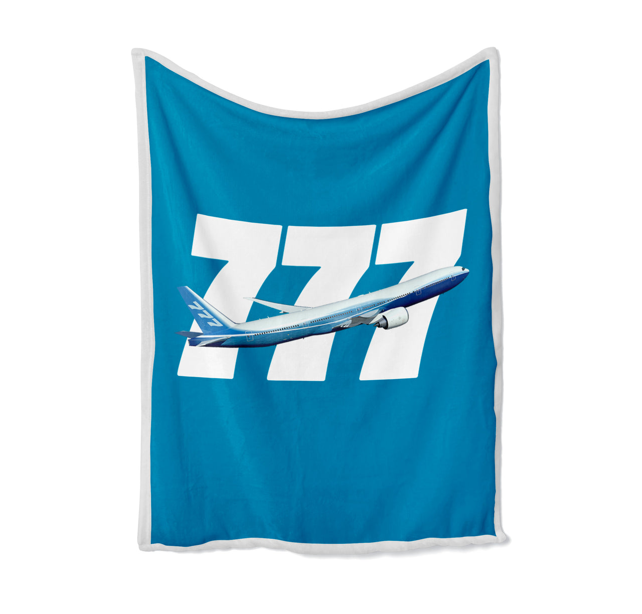 Super Boeing 777 Designed Bed Blankets & Covers