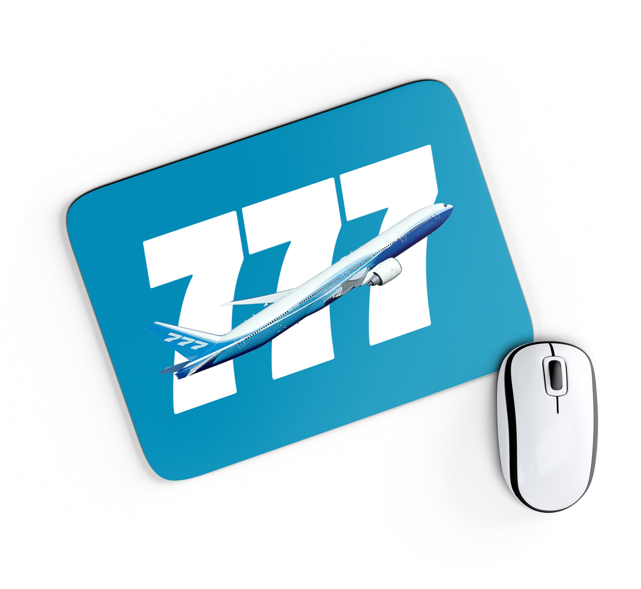 Super Boeing 777 Designed Mouse Pads