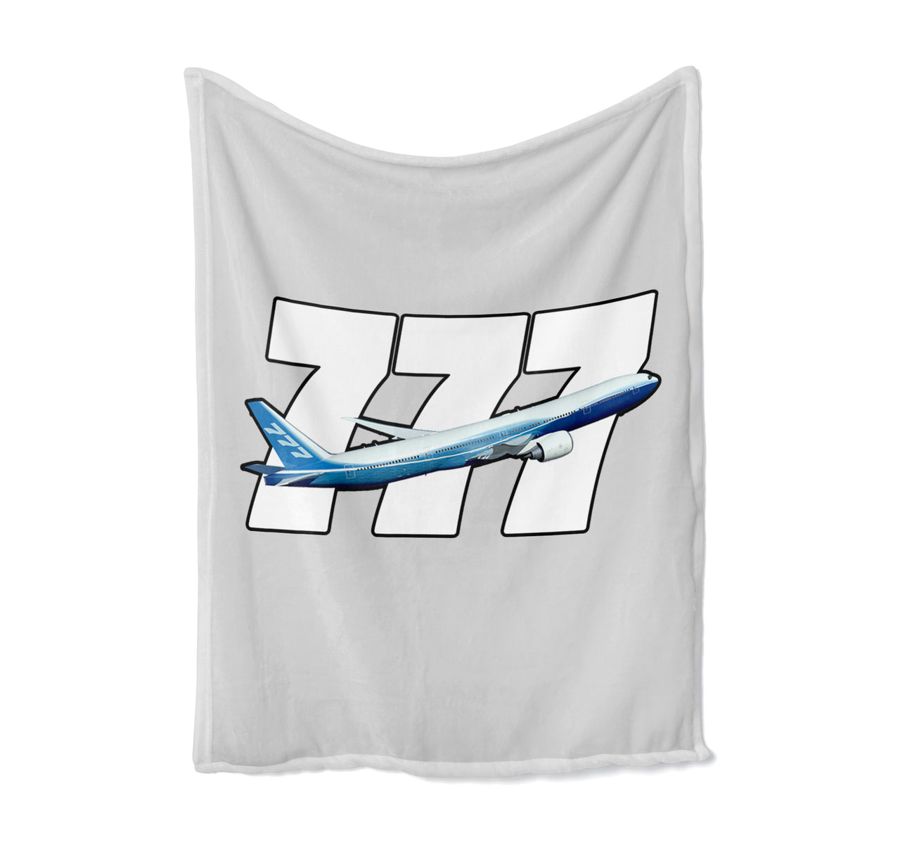 Super Boeing 777 Designed Bed Blankets & Covers