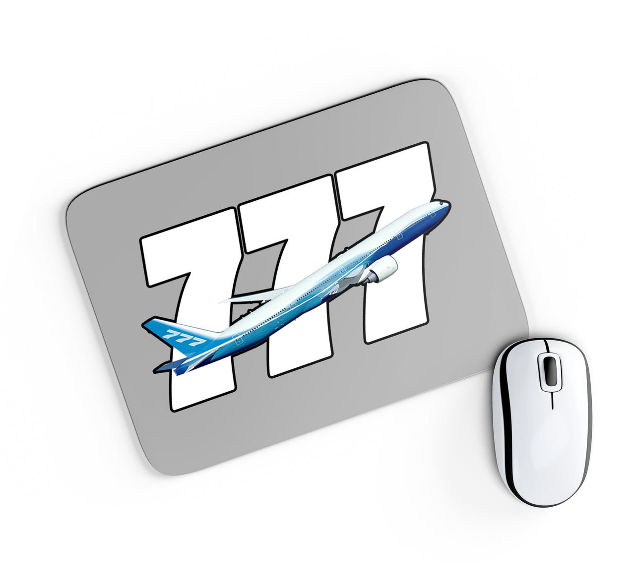 Super Boeing 777 Designed Mouse Pads