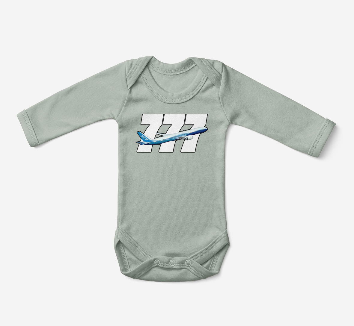 Super Boeing 777 Designed Baby Bodysuits