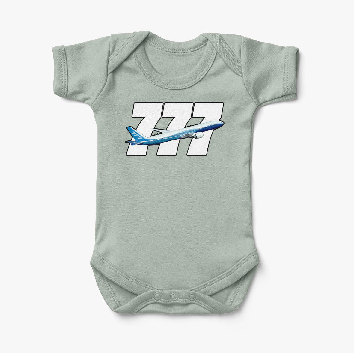 Super Boeing 777 Designed Baby Bodysuits