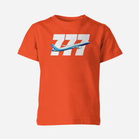Thumbnail for Super Boeing 777 Designed Children T-Shirts