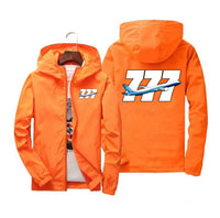 Thumbnail for Super Boeing 777 Designed Windbreaker Jackets