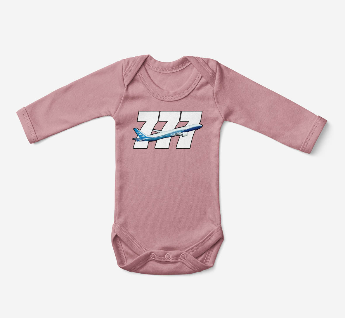 Super Boeing 777 Designed Baby Bodysuits
