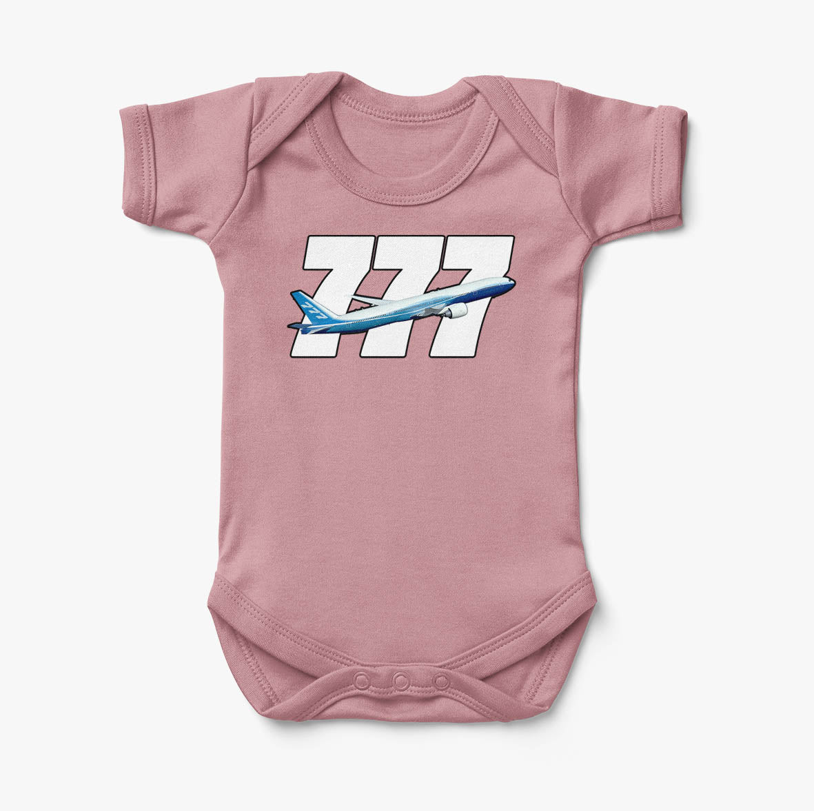 Super Boeing 777 Designed Baby Bodysuits