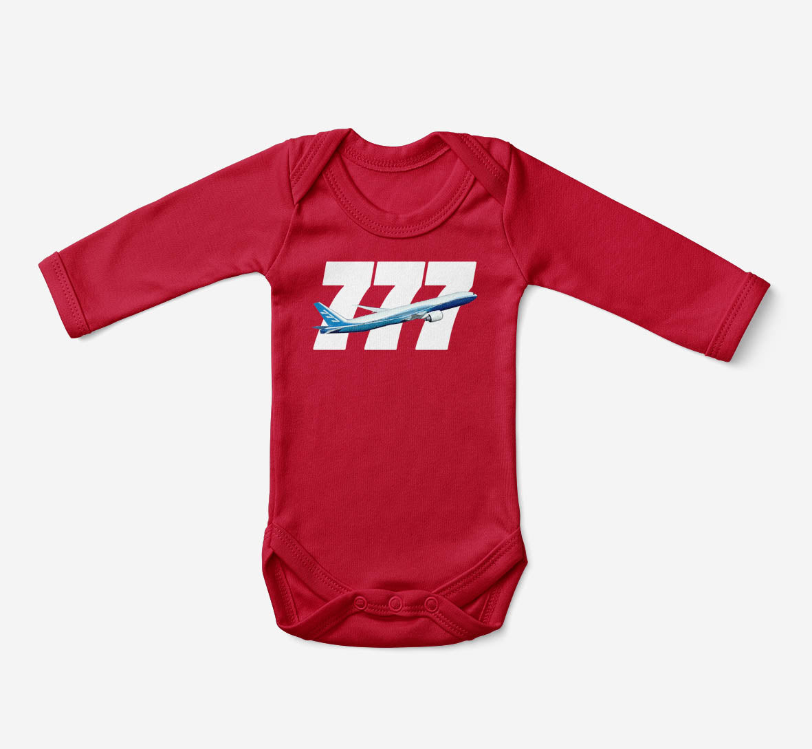 Super Boeing 777 Designed Baby Bodysuits