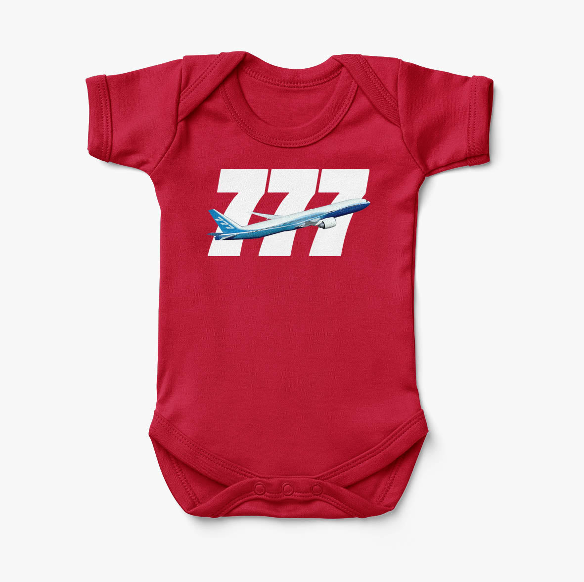 Super Boeing 777 Designed Baby Bodysuits