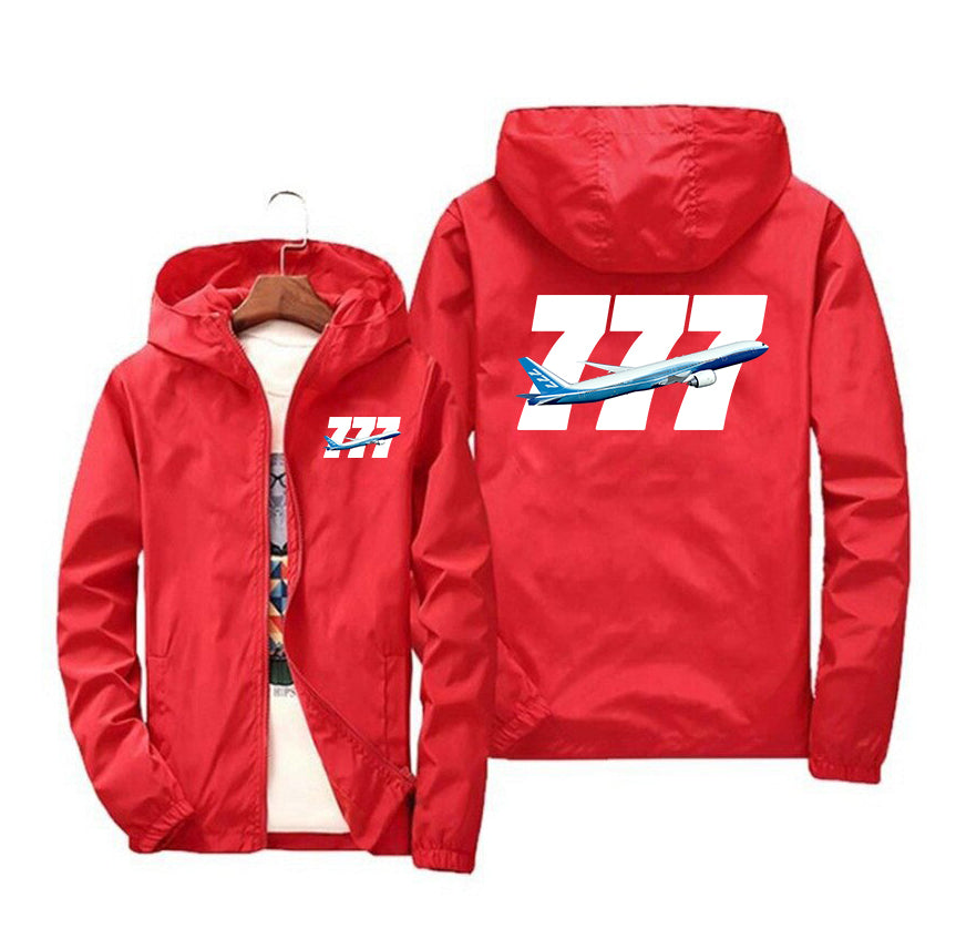 Super Boeing 777 Designed Windbreaker Jackets