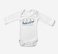 Thumbnail for Super Boeing 777 Designed Baby Bodysuits