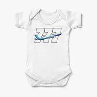 Thumbnail for Super Boeing 777 Designed Baby Bodysuits