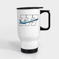 Thumbnail for Super Boeing 777 Designed Travel Mugs (With Holder)