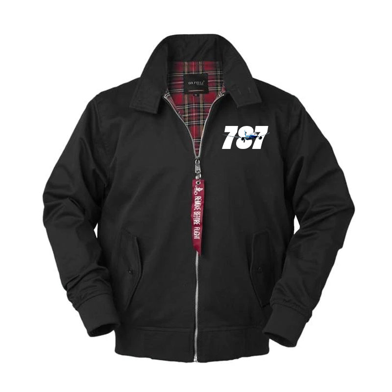 Super Boeing 787 Designed Vintage Style Jackets