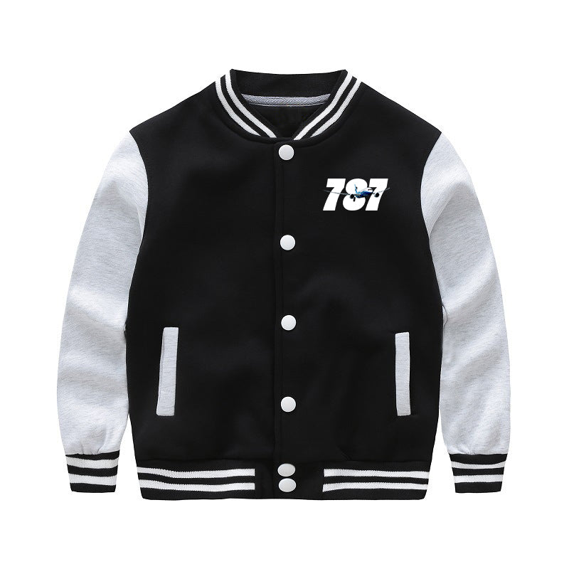Super Boeing 787 Designed "CHILDREN" Baseball Jackets