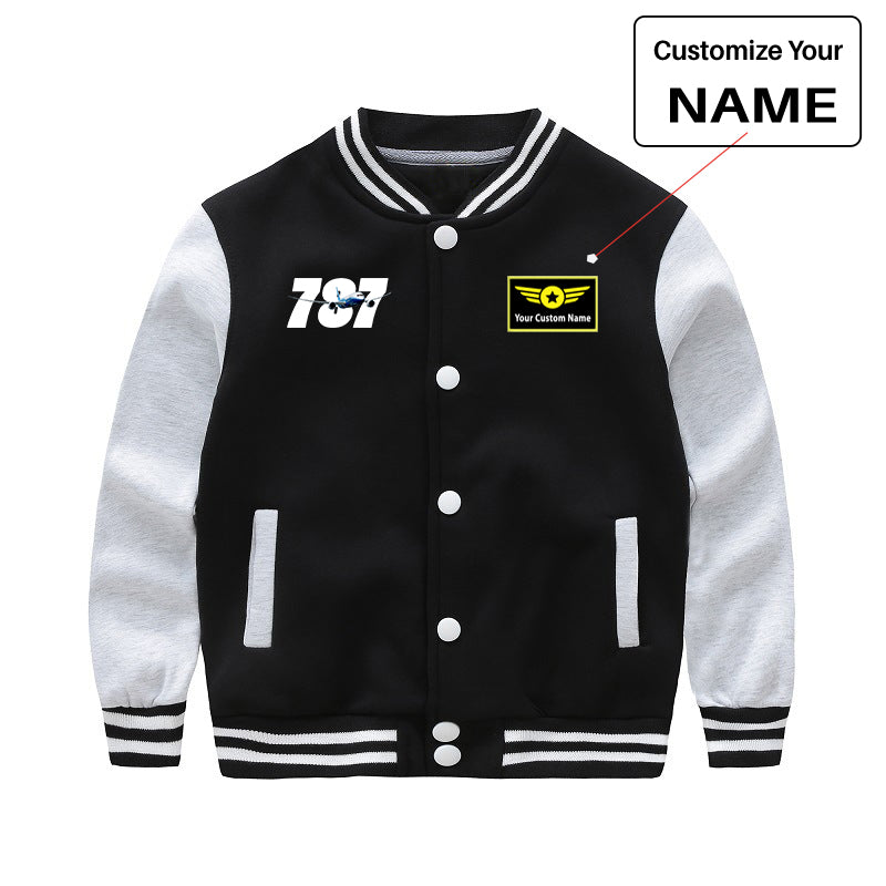 Super Boeing 787 Designed "CHILDREN" Baseball Jackets