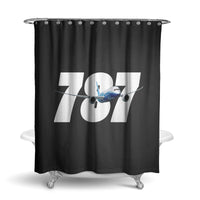Thumbnail for Super Boeing 787 Designed Shower Curtains