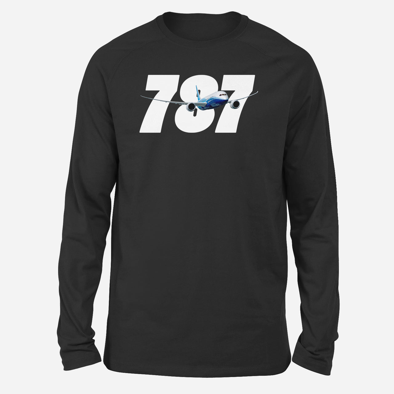 Super Boeing 787 Designed Long-Sleeve T-Shirts