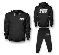 Thumbnail for Super Boeing 787 Designed Zipped Hoodies & Sweatpants Set