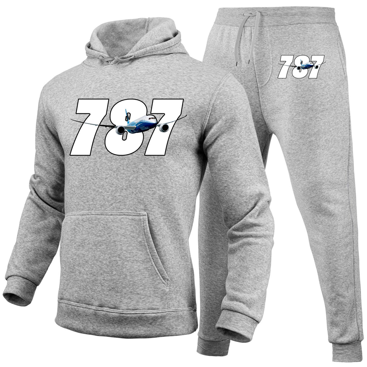 Super Boeing 787 Designed Hoodies & Sweatpants Set