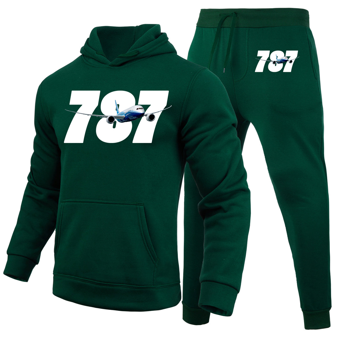 Super Boeing 787 Designed Hoodies & Sweatpants Set