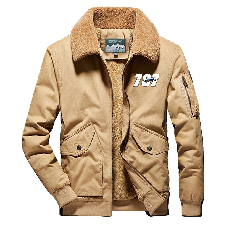 Super Boeing 787 Designed Thick Bomber Jackets