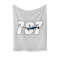 Thumbnail for Super Boeing 787 Designed Bed Blankets & Covers