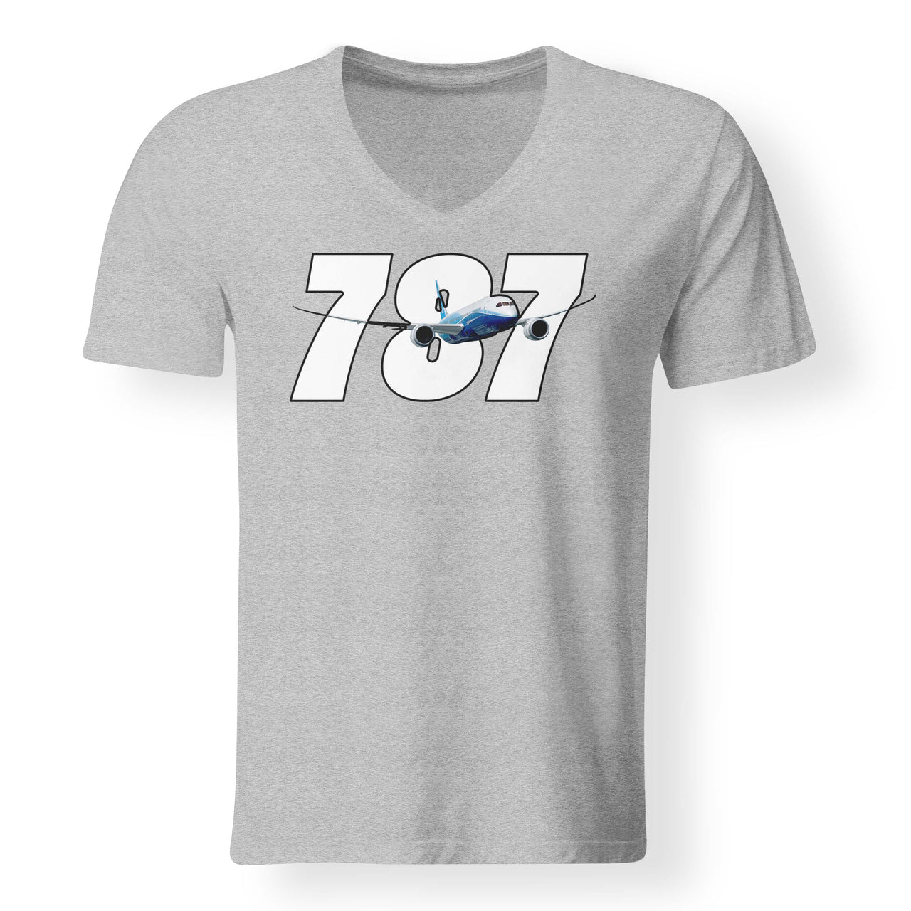 Super Boeing 787 Designed V-Neck T-Shirts