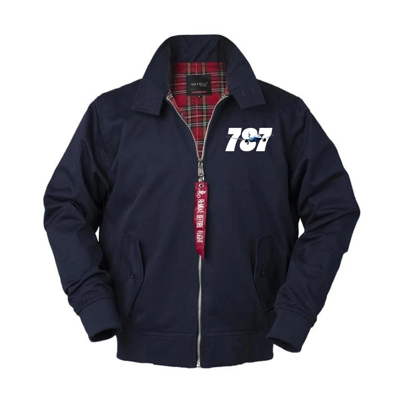 Super Boeing 787 Designed Vintage Style Jackets